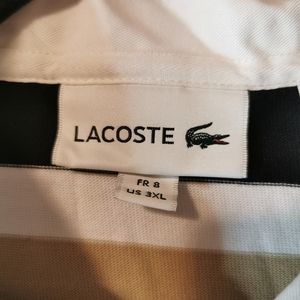 Lacoste Long Sleeve Heavy Jersey Rugby size 3XL